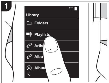 ONKYO DP-S1 - Creating a play list - 1