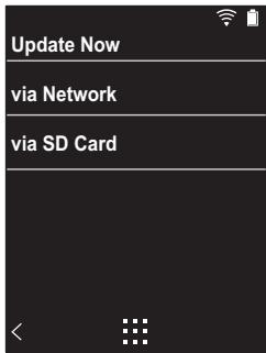 ONKYO DP-S1 - Aggiornamento del firmware tramite rete - 1