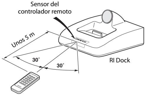 ONKYO DS-A4 - Enfocar el controlador remoto - 1