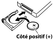 ONKYO DS-A5 - Changement de la pile - 2