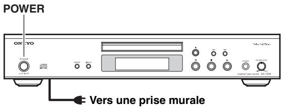 ONKYO DX-7355 - Mise en marche du DX-7355 - 1