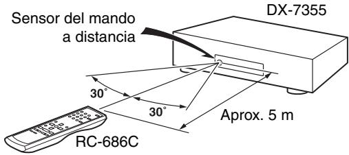 ONKYO DX-7355 - Uso del mando a distancia - 1