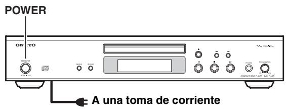 ONKYO DX-7355 - Ajuste del selector de tension (Modelos internaciones solamente) - 1