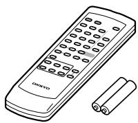 ONKYO DXC390 - Accesorios incluidos - 3