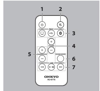ONKYO LS-B50 - Comment remplacer les pilles de la télécommande - 3