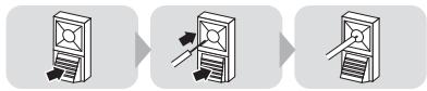 ONKYO LS3100 - Branchement des enceintes avant - 2