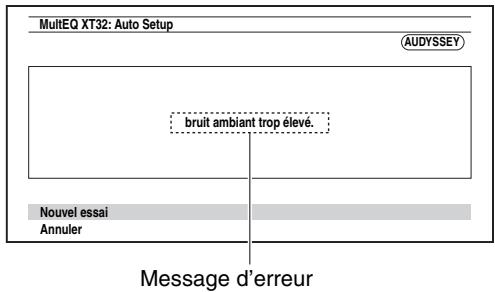 ONKYO PR-SC5509 - Messages d'erreur - 1