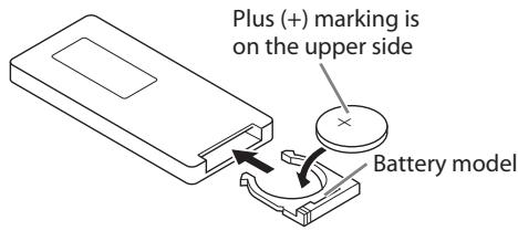 ONKYO RBX-500 - Battery change - 2
