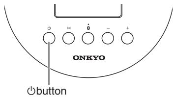 ONKYO RBX-500 - Power on the main unit - 1