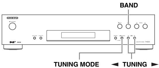 ONKYO T-4030 - Écoute de stations FM - 1