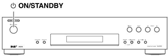 ONKYO T-4030 - Activación y puesta en reposo - 1
