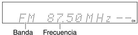 ONKYO T-4030 - Cómo escuchar emisoras de FM - 3