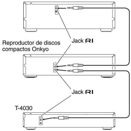 ONKYO T-4030 - Funcionamento del control remoto - 1