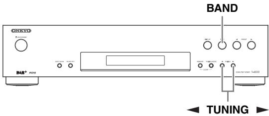 ONKYO T-4030 - Ascolto della radio digitale DAB - 1