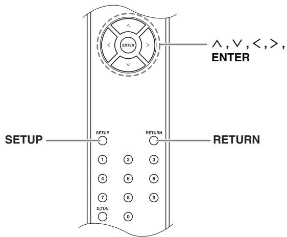 ONKYO T-4030 - Changer l'intensité du signal radio pour la recherche - 1
