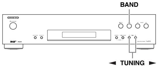 ONKYO T-4030 - como escuchar la radio digital DAB - 1