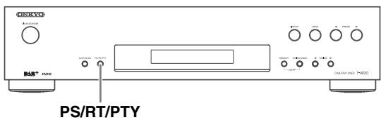 ONKYO T-4030 - Visualizzazione del Radio Text (RT) - 1