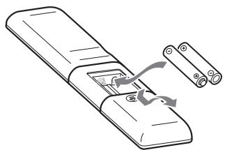 ONKYO T-4030 - Installazione delle batterie - 1