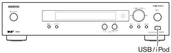 ONKYO T-4070 - Utilisation du dispositif USB - 1