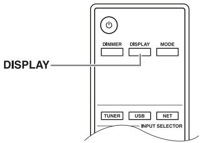 ONKYO T-4070 - Affichage d'informations sur les stations DAB - 2