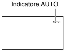 ONKYO T-4070 - Premere il pulsante [TUNING MODE] o [MODE] sul telecomando in modo che sul display appaia o scompaia l'indicatore AUTO. - 1