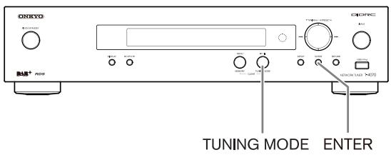 ONKYO T-4070 - Modalità Sintonizzazione DAB - 1