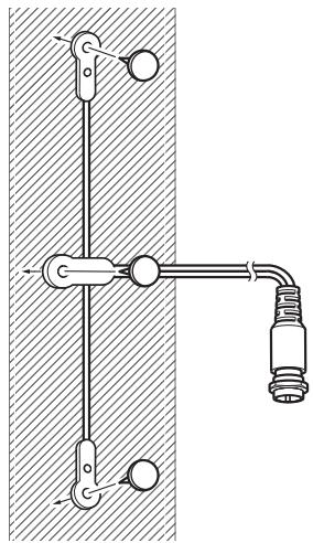 ONKYO T-4070 - Utilice chinchetas o algo similar para fazer la antenna DAB en la posicion. - 1