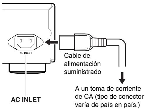 ONKYO T-4070 - Conexión del cable de alimentación - 1
