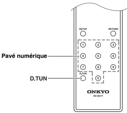 ONKYO T-4070 - Recherche de stations par fréquence - 1