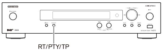 ONKYO T-4070 - Affichage de texte par radio (RT) - 1