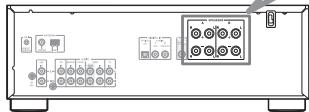 ONKYO TX-8020,  TX 8020 - Connexion des câbles d'enceintes - 11