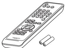ONKYO TX-8020,  TX 8020 - Accessoires fournis - 1