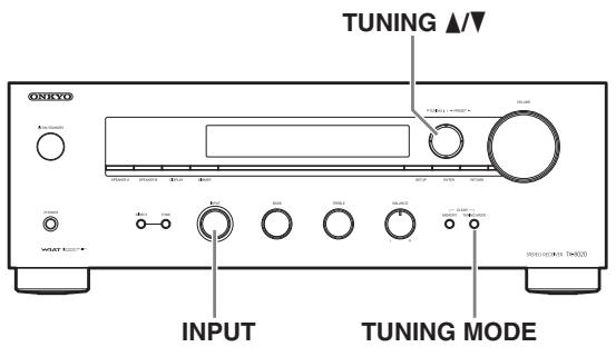 ONKYO TX-8020,  TX 8020 - Remarques: - 1