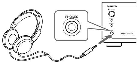 ONKYO TX-8255 - Usar auriculares - 1