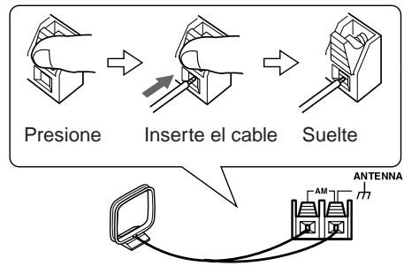 ONKYO TX-8255 - Conexión de la antenna en buce AM - 2