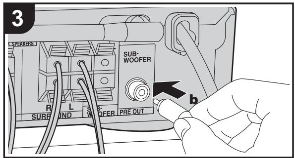ONKYO TX-L50 - Connect the Speakers - 4
