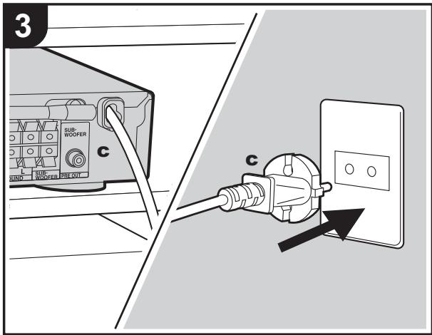 ONKYO TX-L50 - Ansluta andra kablar - 3