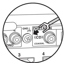 ONKYO TX-L50 - Anschließlich eines Plattenspielers - 1