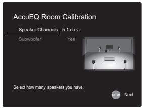 ONKYO TX-L50 - La Initial Setup démarre automatiquement - 3