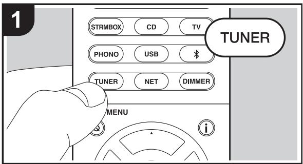 ONKYO TX-L50 - Escuchar la radio FM - 1