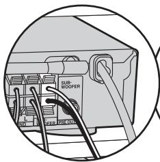 ONKYO TX-L50 - Connect the Speakers - 6