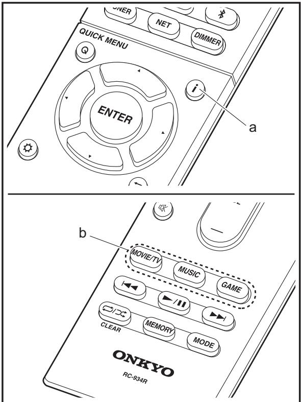 ONKYO TX-L50 - Listening Modes - 1