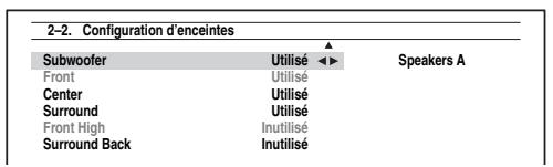 ONKYO TX-NR3010 - Enceintes B : Lecture 2.1 canaux avec enceintes avant bi-amplifiées - 3