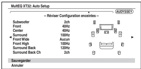 ONKYO TX-NR3010 - Utilisez / pour selectionner une option, puis appuyez sur ENTER. - 1