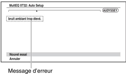 ONKYO TX-NR929 - Messages d'erreur - 1