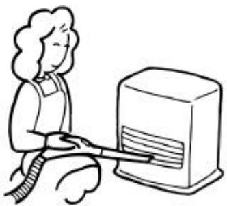 KERO SRE 4600 - Au moins une fois par semaine (sur appareil froid ou éteint). - 1
