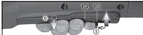 METABO W18LTX - Máquinas com interruptor de segurar (com função de homem morto): - 1