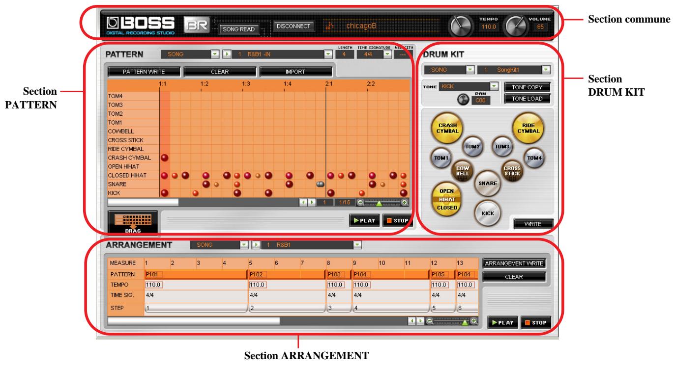 BOSS BR-900CD RHYTHM EDITOR - 2-2. Débrancher le BR-900CD - 2