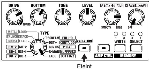 BOSS OD-20 - Son métal assez brillant - 1