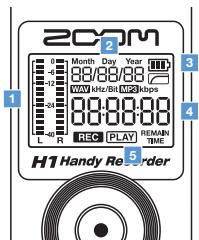ZOOM H1 - Insertion de la pile - 1